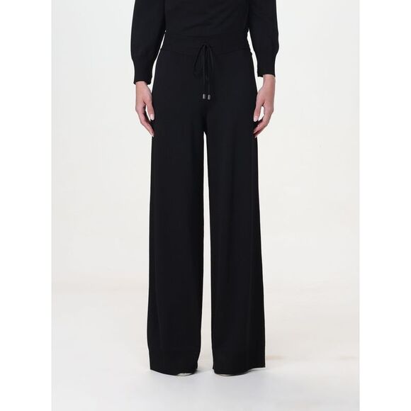 Ermanno Scervino Black High Waist Capri Cropped Cotton Pants main image 1